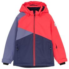 Color Kids - Girl's Ski Jacket Colorblock - Skijacke Gr 92 blau