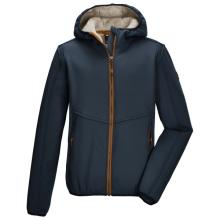 killtec - Boy's KOW 240 Fleece Jacket - Fleecejacke Gr 128 blau
