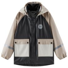 Reima - Kid's Suihku - Regenjacke Gr 104 grau/schwarz