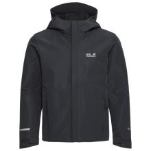 Jack Wolfskin - Kid's Haze 2L Jacket - Regenjacke Gr 116 schwarz/grau