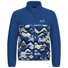 Jack Wolfskin - Kid's Paw Era 100 Print Fullzip - Fleecejacke Gr 104 blau