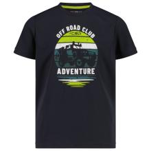 CMP - Boy's T-Shirt Piquet - Funktionsshirt Gr 98 blau/schwarz