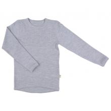 Joha - Kid's Shirt L/S Basic - Merinounterwäsche Gr 100 lila/grau
