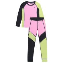 Color Kids - Kid's Ski Underwear Colorblock - Kunstfaserunterwäsche Gr 80 bunt