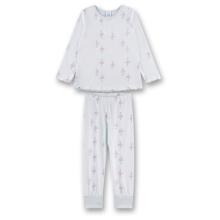 Sanetta - Kid's Pyjama Long AOP 233602 - Schlafanzug Gr 92 weiß