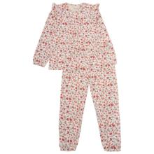 Minymo - Kid's Pyjamas L/S Set AOP No. 124068 - Schlafanzug Gr 92 rosa
