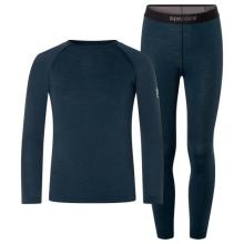 super.natural - Kid's Tundra175 Base Set - Merinounterwäsche Gr 104 blau