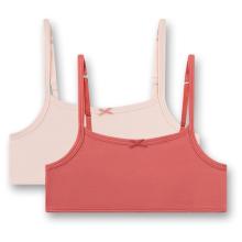 Sanetta - Kid's Doppelpack Bustier 349459 - Alltagsunterwäsche Gr 128 rosa