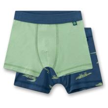 Sanetta - Kid's Doppelpack Shorts 337250 - Unterhose Gr 104 grün