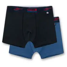 Sanetta - Kid's Doppelpack Shorts 337299 - Unterhose Gr 92 schwarz
