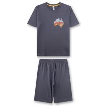 Sanetta - Kid's Pyjama 1/2 246054 - Alltagsunterwäsche Gr 140 blau