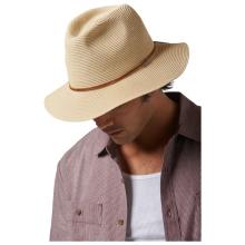 Brixton - Wesley Straw Packable Fedora - Hut Gr L - 60 cm braun