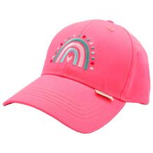 maximo - Girl's Cap Rainbow Klettverschluß - Cap Gr 51-53 cm rosa