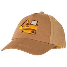 maximo - Kid's Mini Boy Cap Digger Klettverschluß - Cap Gr 47-49 cm braun/beige