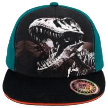 maximo - Boy's Cap Dinosaurier Snap-Back Verschluss - Cap Gr 51-53 cm schwarz