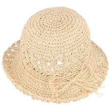 maximo - Girl's Hut Gekäkelt - Hut Gr 55 cm beige