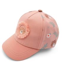 maximo - Kid's Mini Girl-Cap Tiger Klettverschluss - Cap Gr 49-51 cm rosa