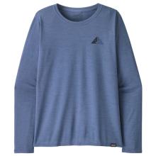 Patagonia - Women's L/S Cap Cool Daily Graphic Shirt - Lands - Longsleeve Gr XS blau