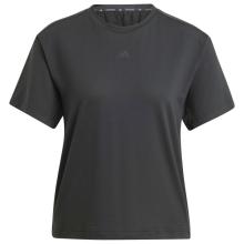 adidas - Women's Power Back Coutout 3-Stripes Tee - Funktionsshirt Gr XS grau