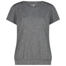 CMP - Women's T-Shirt Round Neck - Funktionsshirt Gr 34 grau