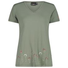 CMP - Women's T-Shirt V-Neck - Funktionsshirt Gr 34 oliv