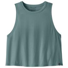 Patagonia - Women's Cap Cool Trail Cropped Tank - Funktionsshirt Gr L türkis