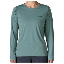 Patagonia - Women's L/S Cap Cool Daily Shirt Boardshort Logo - Funktionsshirt Gr XS türkis