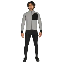 ALÉ Set (Winterjacke + lange Radhose) Riparo Set (2 Teile), für Herren