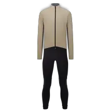 Set (Winterjacke + lange Radhose) SANTINI AlphaT Set (2 Teile), für