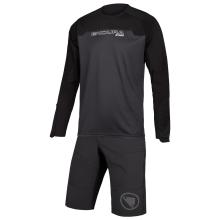 Set (Radtrikot + Radhose) ENDURA MT500 Burner Set (2 Teile), für Herren