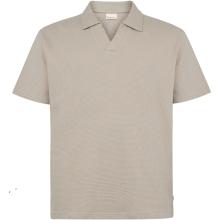 KnowledgeCotton Apparel Herren Waffle Polo T-Shirt