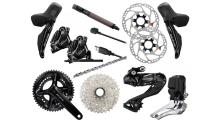 Shimano 105 Di2 R7170 Gruppe 52/36 Zähne mit 11-34 Kassette (BULK) - hydraulisch