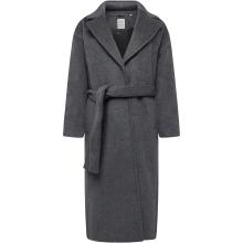 KnowledgeCotton Apparel Damen Wool Lapel Mantel