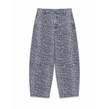 Mazine Damen Printed Barrel Leg Denim Jeans