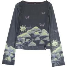 Santa Cruz Damen Strip Boat Neck Longsleeve