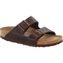 Birkenstock Arizona Soft Footbed Oiled Leather Narrow Sandale