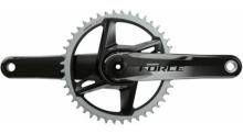SRAM Force1 Kurbelgarnitur 1x12 DUB 8-Loch Direct Mount 172.5mm 42 Zähne black (BULK)
