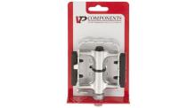 VP VP196 Pedale - Schwarz, Silber