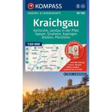 Kompass Verlag WK 768 Kraichgau, Karlsruhe, Landau