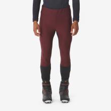 Langlaufhose Tights Herren winddicht - 500 bordeaux