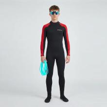 Neoprenanzug Kinder Center3 3/2 mm schwarz/rot