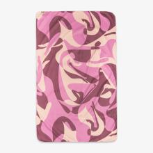 Mikrofaser-Handtuch kompakt L 130 × 80 cm - Print Pink October