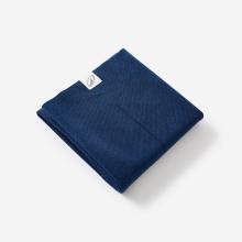 Yogahandtuch rutschfest 183 cm × 61 cm × 1 mm - stahlblau