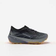 Laufschuhe Straße Wege Herren - Kipcore Gravel schwarz/grau