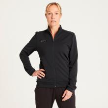 Damen Fußball Trainingsjacke ‒ Essentielle schwarz/grau