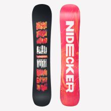 Snowboard Herren All Mountain - Nidecker Cheat Code schwarz/rot