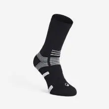 Handball Socken Mid - HB500 2-Pack schwarz