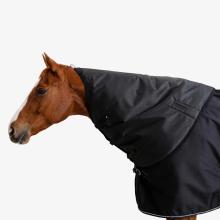 Neckcover Halsteil Allweather Light wasserdicht Pferd schwarz 600D