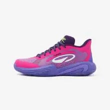 Basketball Schuhe Mid mit Dämpfung für Jugendliche - Canaveral neon-violett