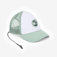 Segelcap 500 weiß/grün